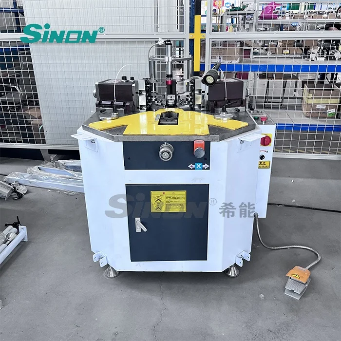 Aluminum Window Assembly Crimping Machine Automatic Hydraulic Type Window Machines