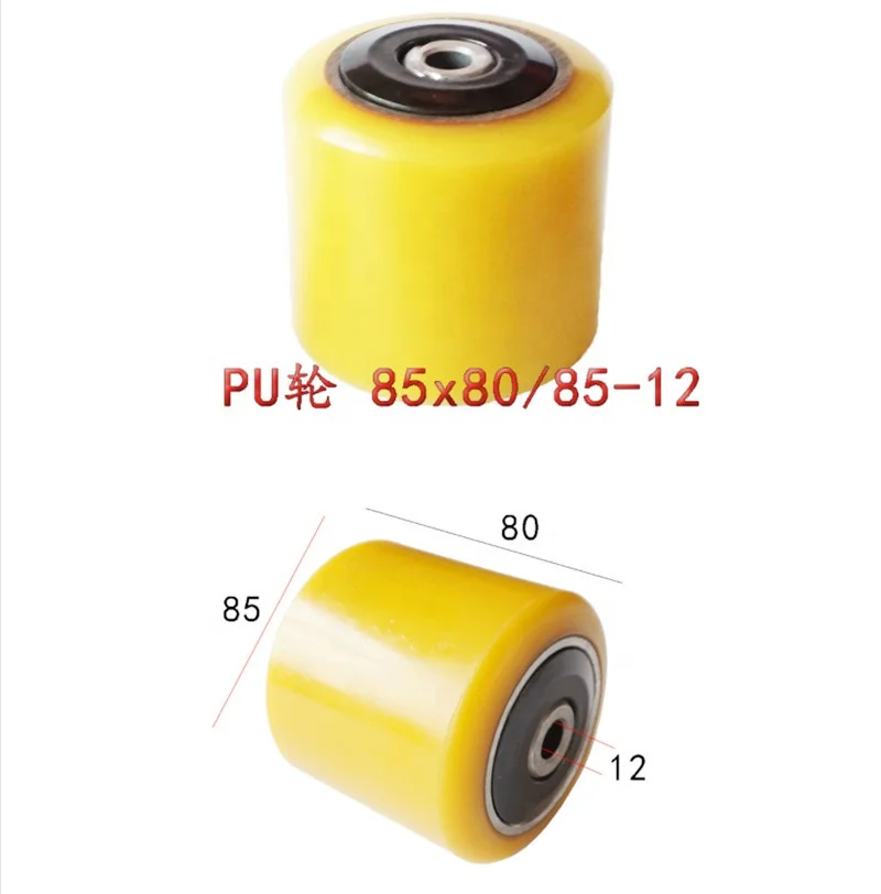 Long Service Life  85x110/115-25 mm Polyurethane PU Load replace Roller wheel Jungheinrich  Forklift Part No. 50016428