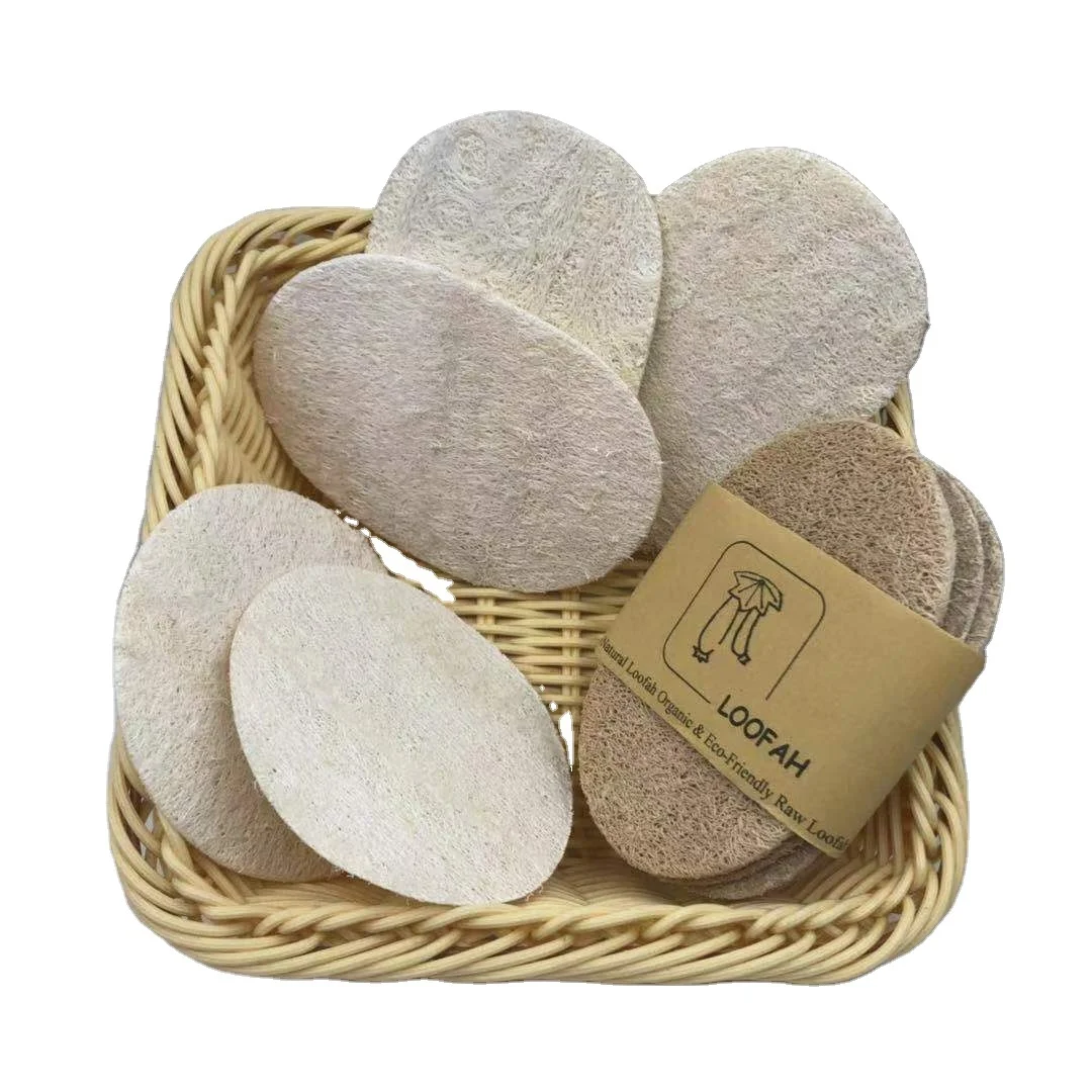 100% Natural Organic Luffa Sponge Brush Eco -friendly Household loofah