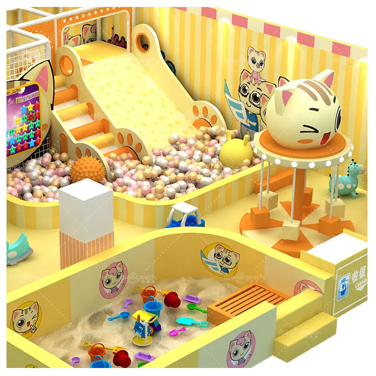 Commerical amusement theme park soft play indoor playground equipment kids indoor playground
