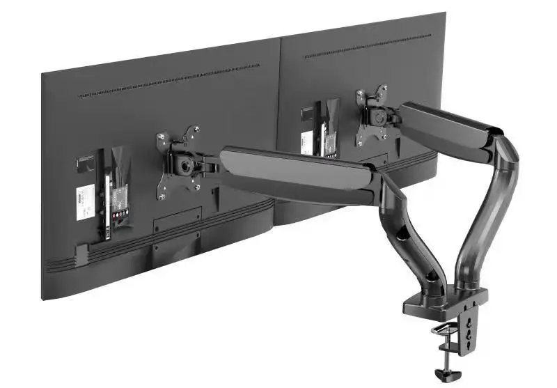 Dual Monitor Stand for 13 to 27 inch Screen ,Ergonomic  Fully Adjustable Monitor Stand for 2 Monitors