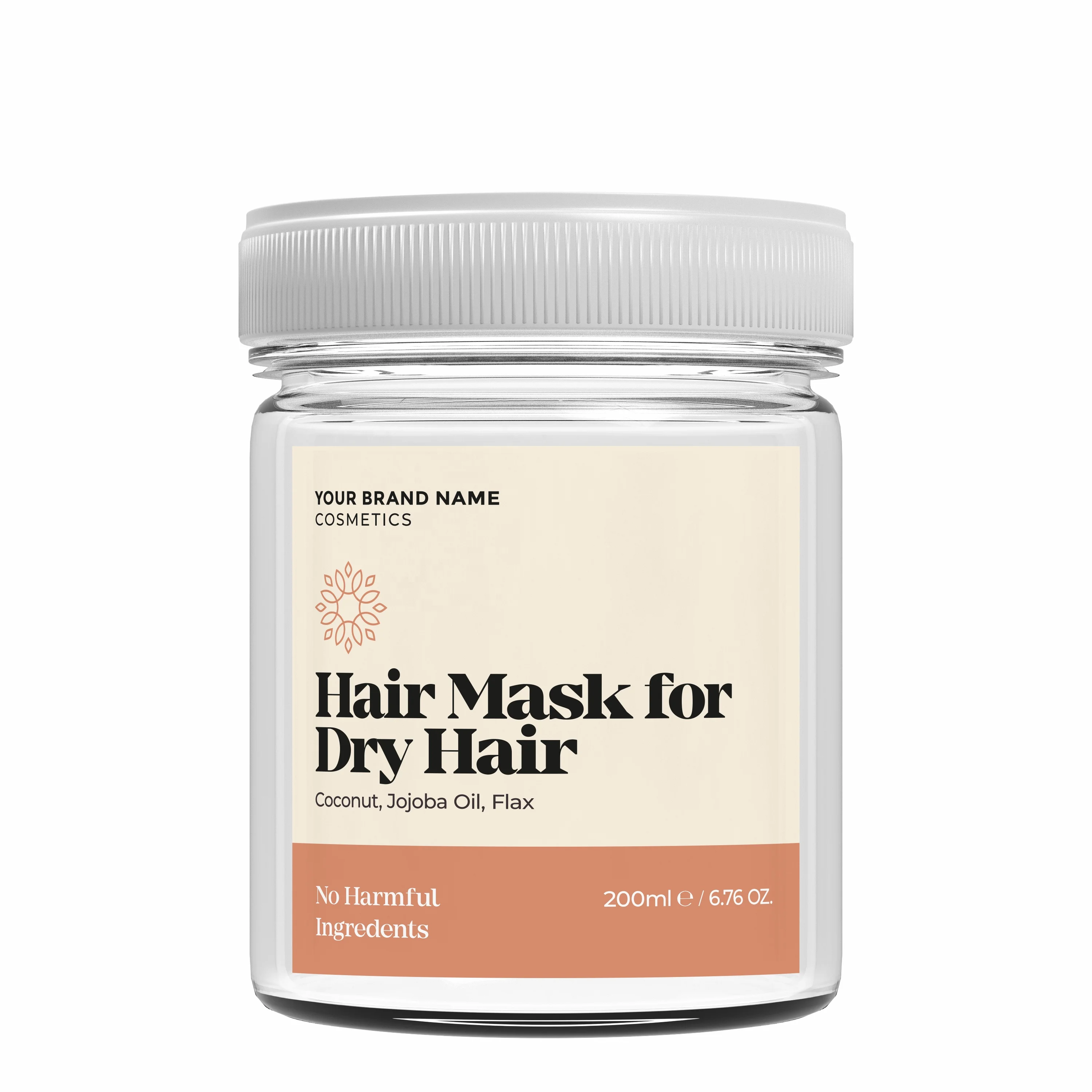Hair Mask For Dry Hair | Natural Product | Private Label | Wholesale | Bulk | Made in EU