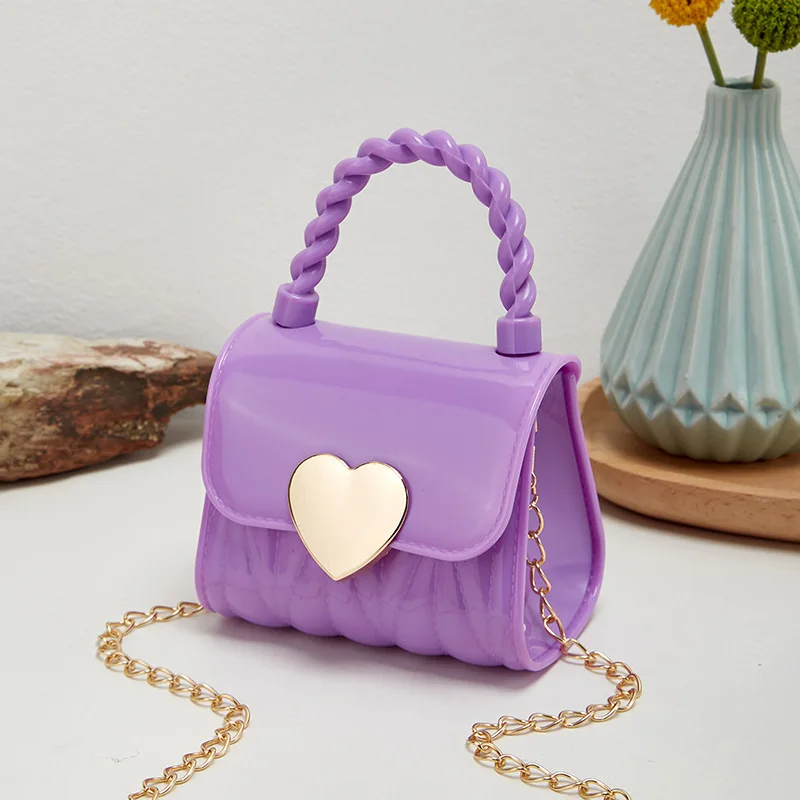 Hot Sell Candy Colors Small Hand Bags Young Ladies Small Handbag Trendy Cute Purse For Girls