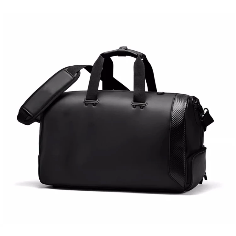 Синтетическая кожа индивидуальный логотип бренда из PU искусственной кожи, для игры в гольф вещевой мешок с отдельным обувных магазинов сумка для вещей, сумка с ручками