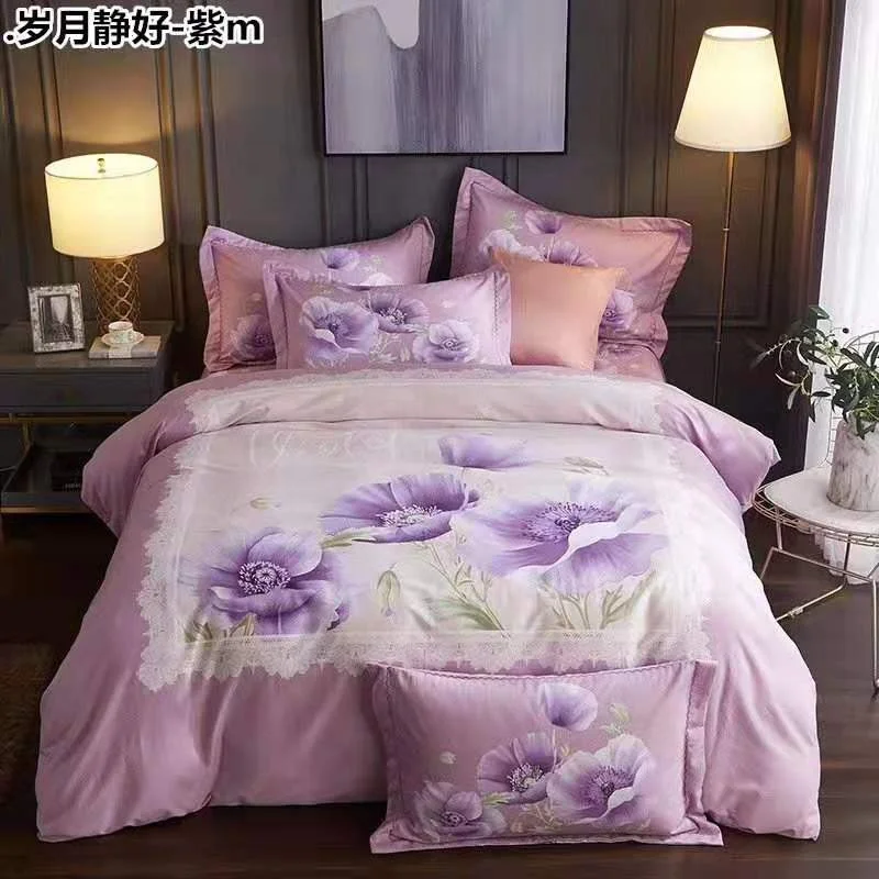 factory wholesale 100% polyester pigment printing fabric beautiful designs