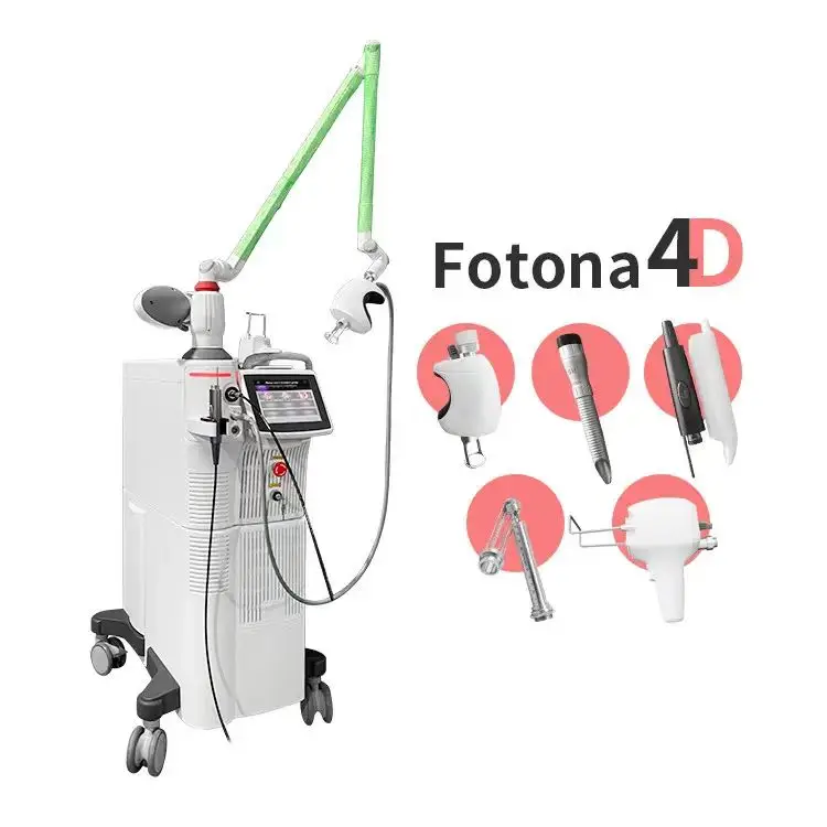 Fotona 4D 2940nm erbium laser Dynamis functions 1064 Hair removal laser 4d Anti-aging portable fractional 4d co2 laser