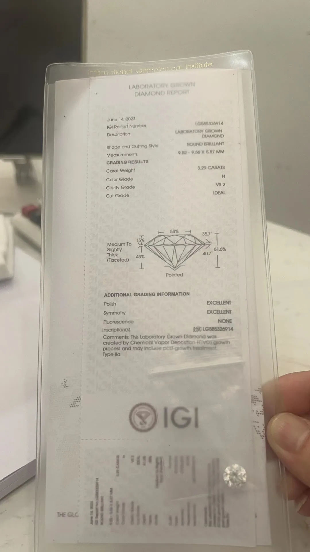 Высокое качество CVD HPHT Melee Loose лабораторные выращенные бриллианты оптовая продажа синтетические алмазные необработанные алмазы