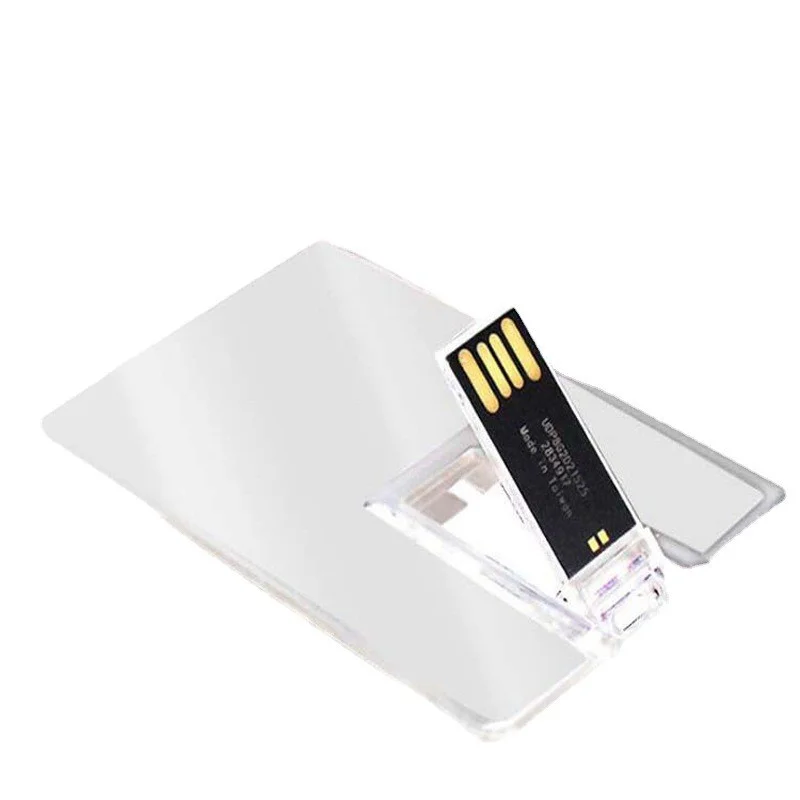 Gift Set Assurance Order Online High Speed Transparent Flat Flash Card USB Flash Drives 128MB-256GB