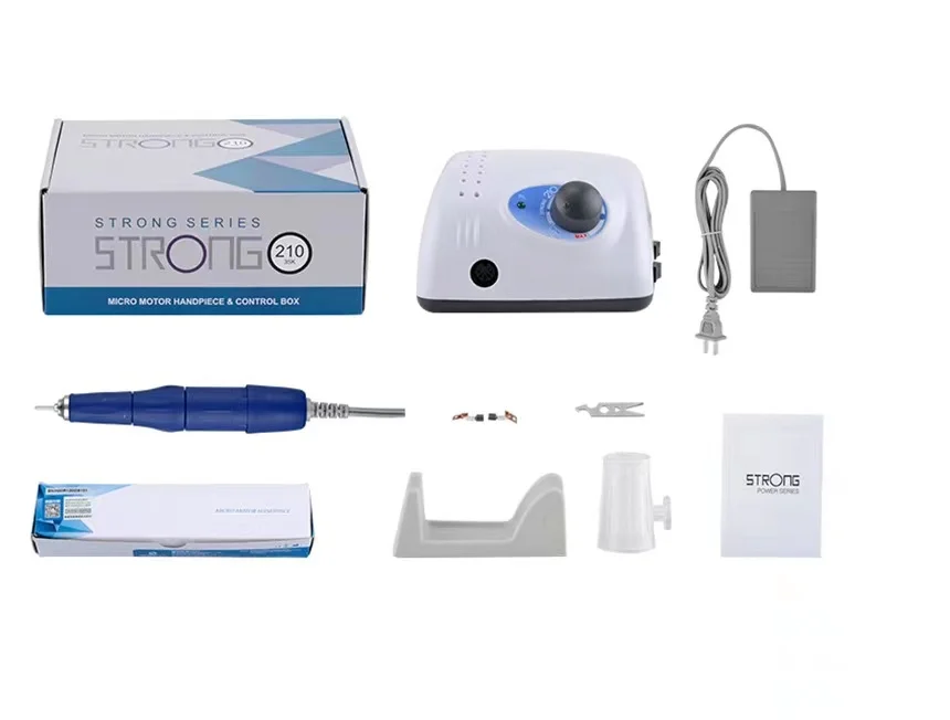 2023 Professional Manicure Strong 210 65W Nail Machine Supply OEM Private Label Customized Electric 35000rpm Nail Drill Machine