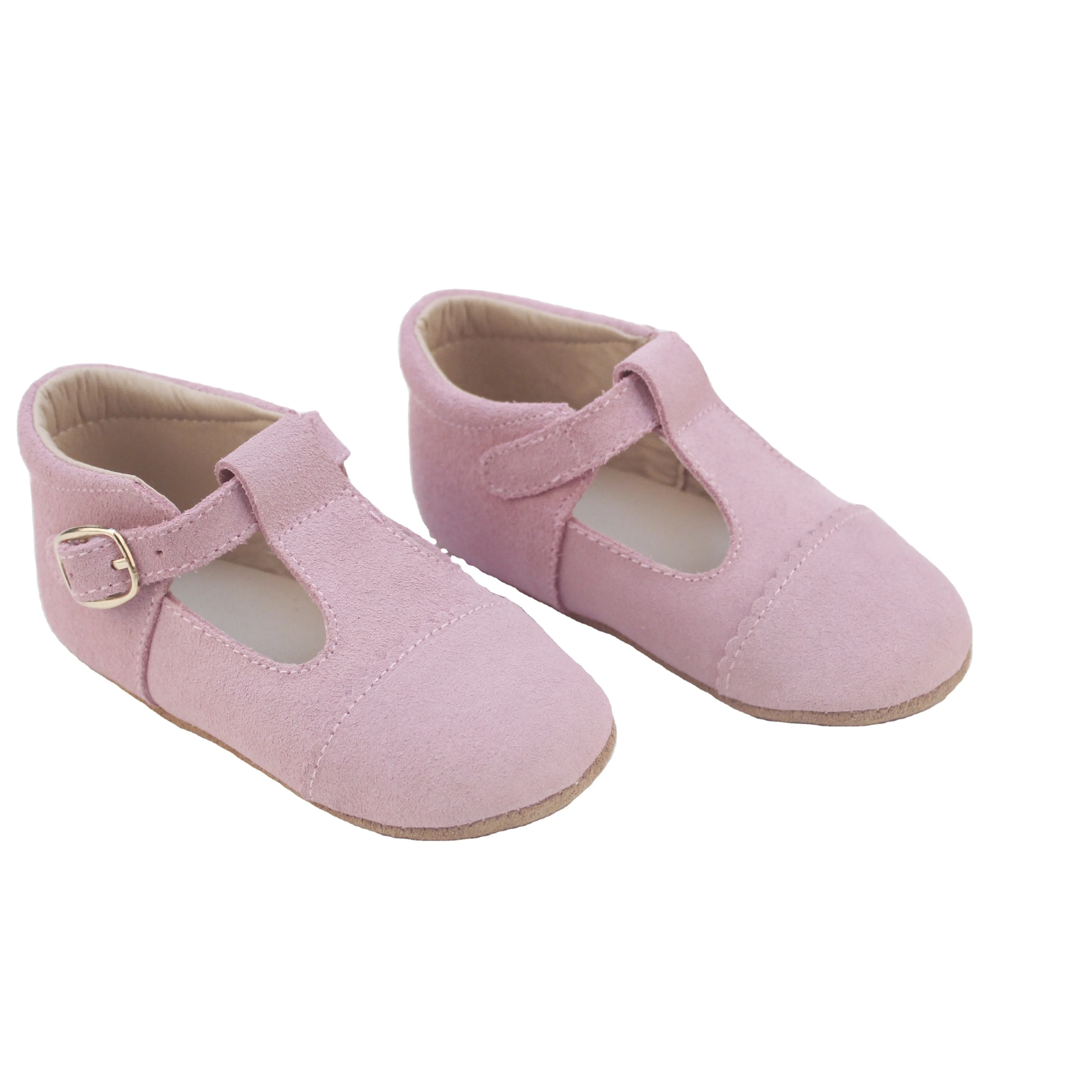 Genuine Leather Baby Shoes Girls Boys Infant Toddler Mary Jane Walking Shoes Prewalker Princess Wedding Dress Shoes