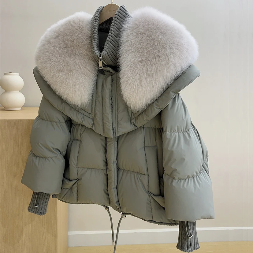 2024 Korea Fashion Women Puffer Bubble Goose Down Ladies Jackets Coats Winter Fashion Women Puff Jackets