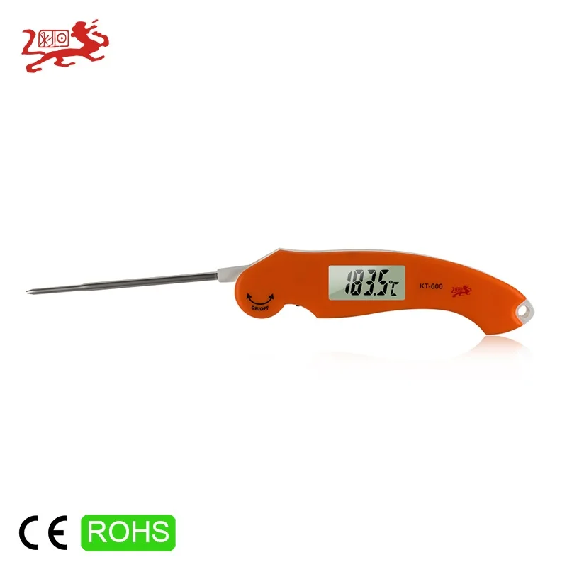 New Arrival BBQ Cooking Kitchen Thermometer Foldable Food Thermometer