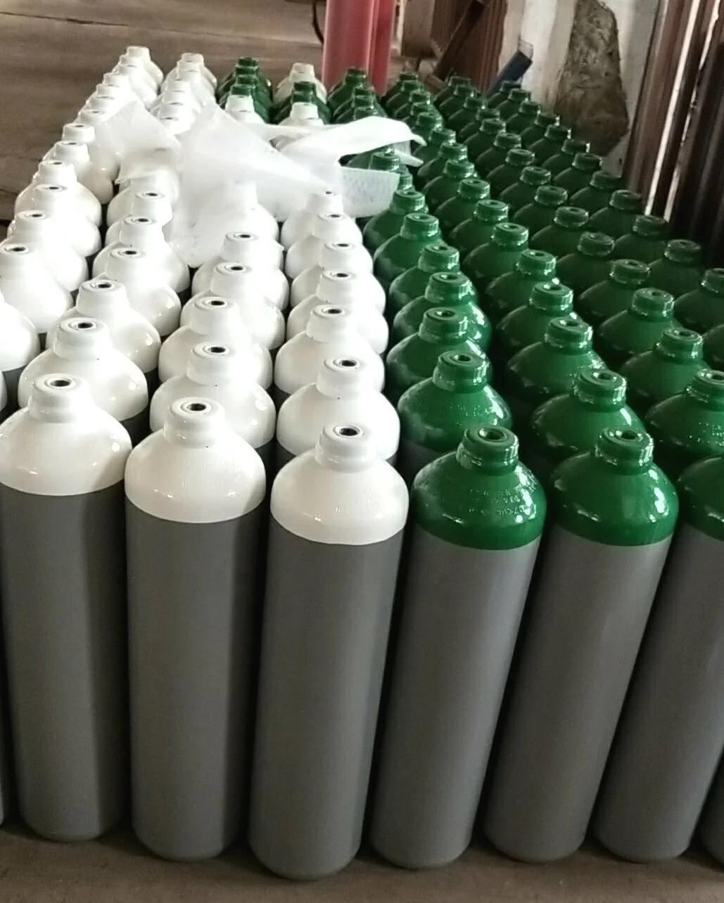 20L  steel high pressure CO2 N2O  O2  Argon gas cylinders  working pressure 200BAR