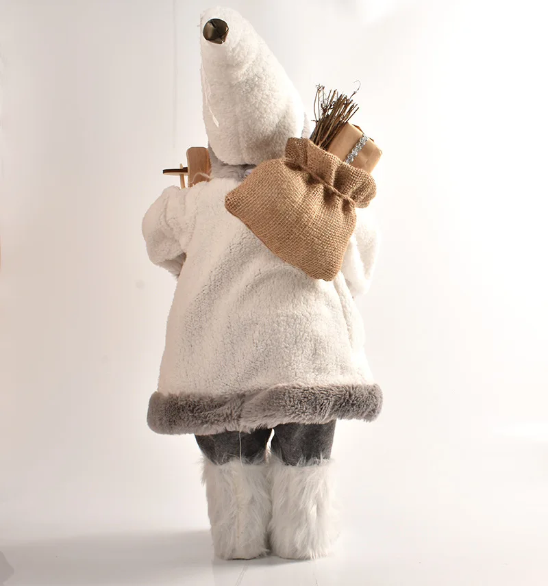 45cm 60cm 90cm120cm Christmas Santa Claus Pendant Doll with White Santa Carrying Gifts Wholesale  christmas