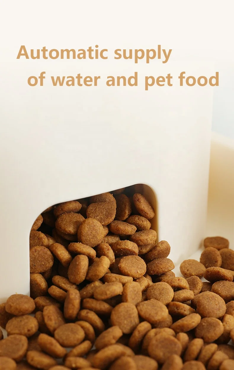  HMS animal feeders Indoor Cheap Design Automatic pet feeder dog 3800ml for