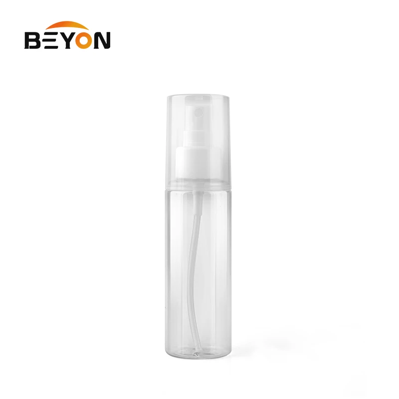 Pump Sprayer Lightweight Elixir Plastic Luxury Cosmetic Bottle 50 Ml