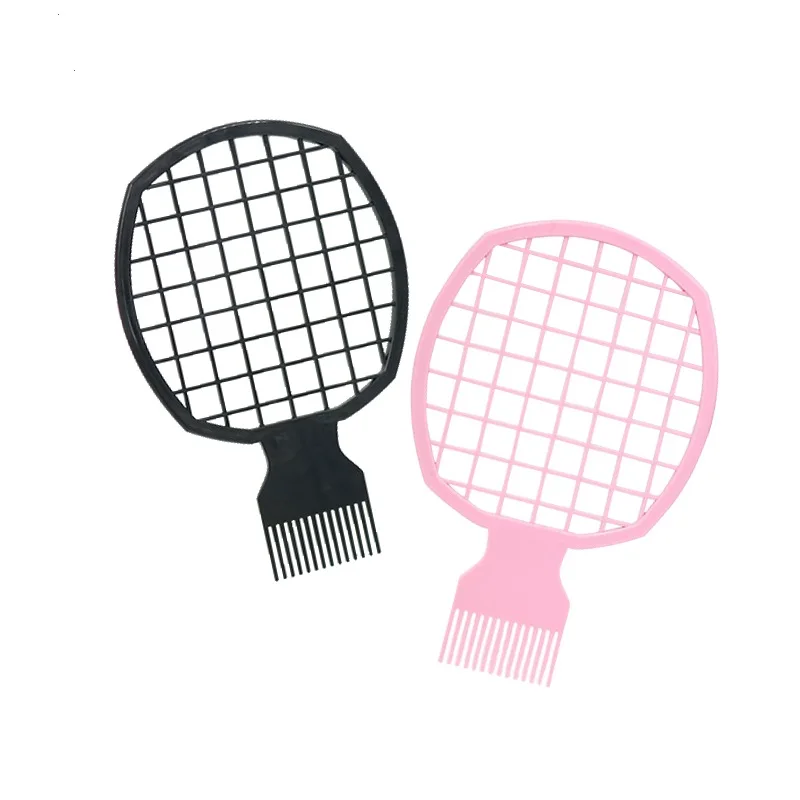 Free Sample Professional African Hairdressing Twist Wave Curly Hair Comb Salon Barber Mesh Tin Foil Hot Brush Hairdressing Tool