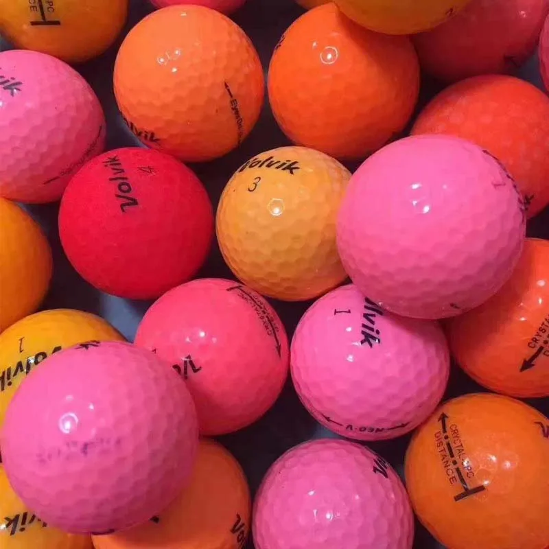 Different Grade Promotion Second Hand Brand Golf Practice Training Balls Recycled Used Golf Balls