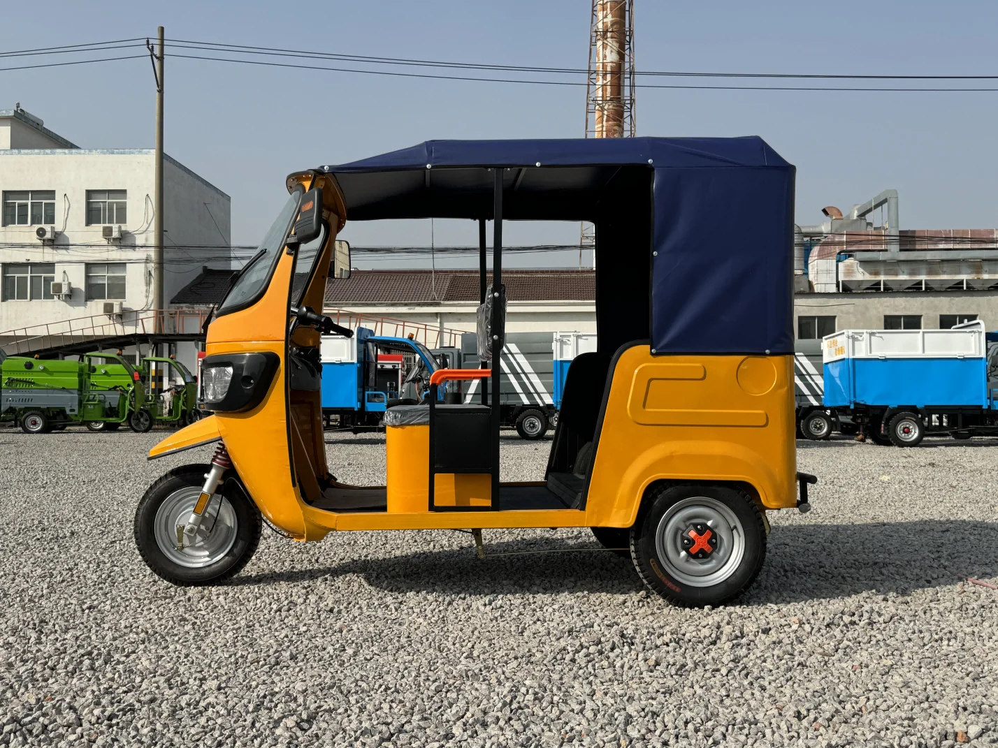 ZK3WY  Big Power 3 Wheel Electric Bike Adults Other Tricycles 4 Bay 5 Feet e Rickshaw Loader For Passenger