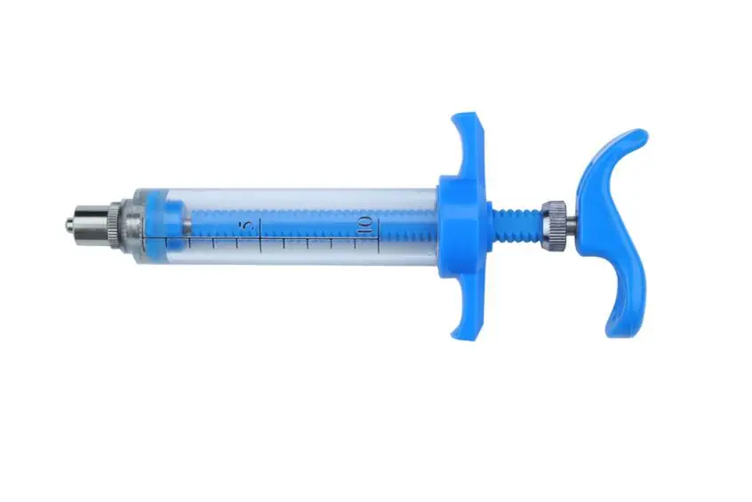 30ml/50ml Automatic Cattle Sheep Animal Vaccine Syringe Plastic Steel TPX Veterinary Injection Syringe