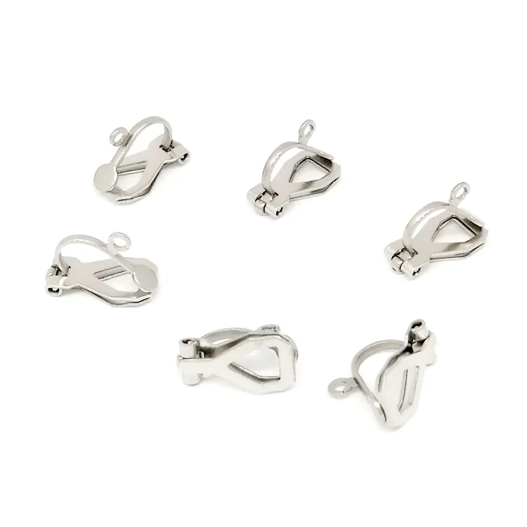 non-piercing painless Accessories Stainless Steel French ear clip For Earring