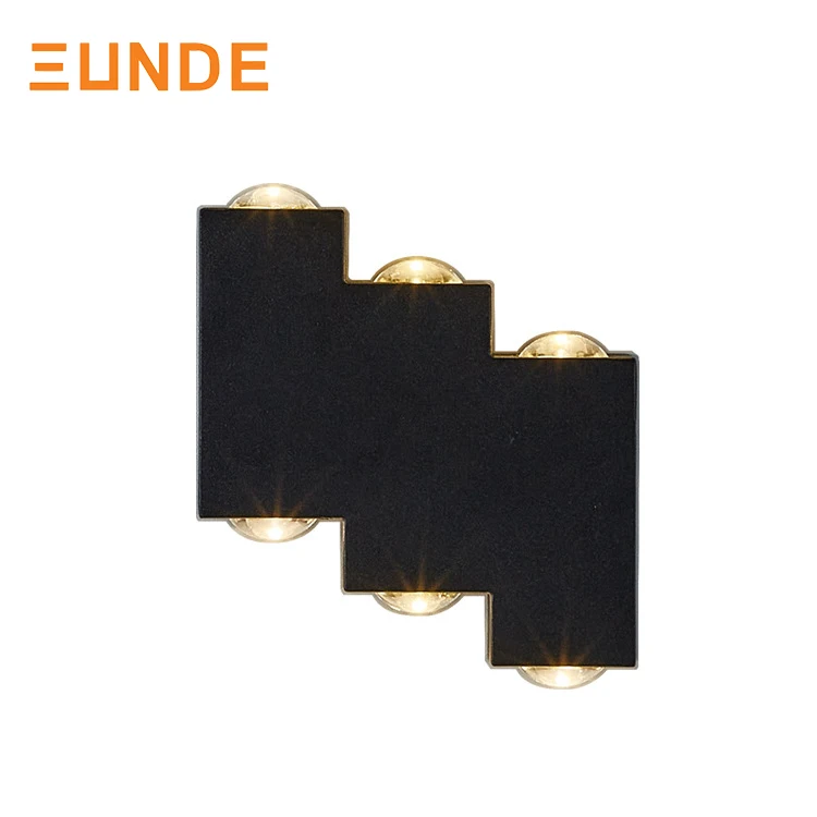 Hot Sales Wall Mounted Up And Down Wall Light 4w 6w 8w Waterproof Porch Outdoor Sconce Stairs LED Wall Lamp