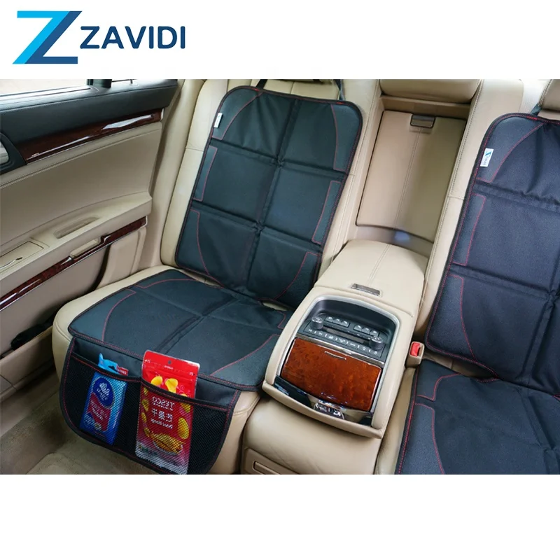 Amazon best selling anti slip black polyester baby kids car seat protector