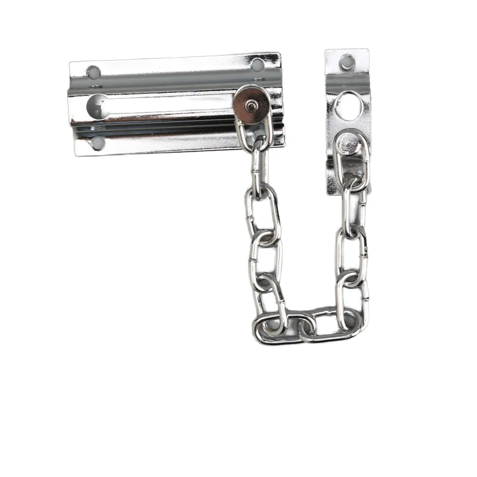 Strong Metal Door Security Lock Latch Thickened Brass Safety Guard Bolt for Home or Hotel Use