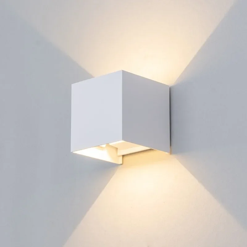 Radar Sensor Porch Light Adjustable Angle Square Outdoor & Indoor LED Wall Lights Garden Corridor Lamp