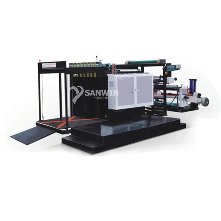 Plastic Film Aluminum film Non woven fabric PP PE Pet Pvc Paper Reel to Sheet Cutting Machine