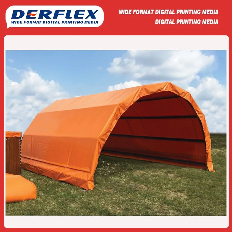 Heavy Duty Reinforced 1000d 18oz Coated Textiles Fabric 650gsm Polyester Waterproof PVC Tarpaulin