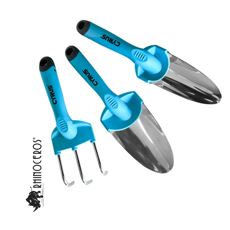 High Quality Mini Kids Gardening Tools Kit Shovel Trowel Rake Gift Box Garden Tool Set