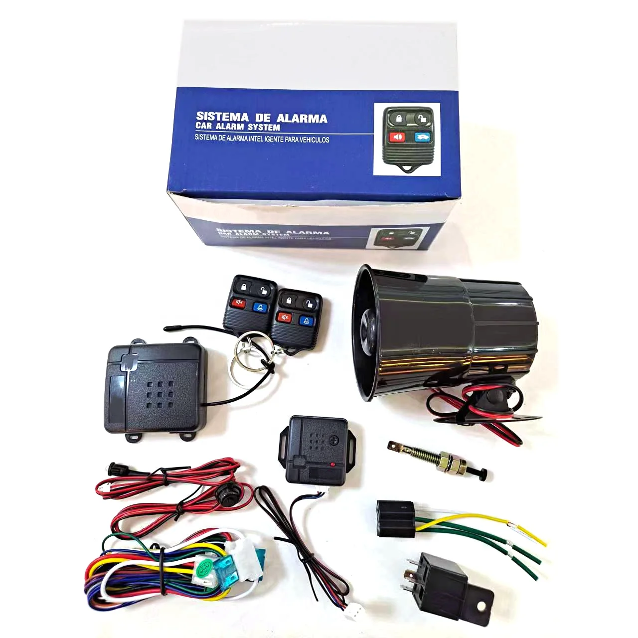 Wholesale Car Alarm for Ford Anti-hijack 1-Way Car Security System for South American Market Auto BCS-V200FD