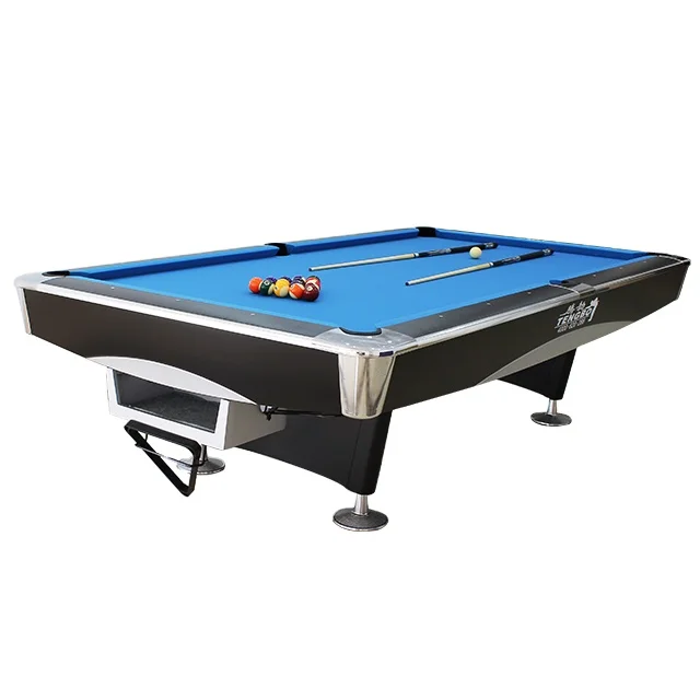 Высококачественный профессиональный бильярдный стол из натурального шифера 8 футов 9 футов Многофункциональный бильярдный стол 2 в 1 для пинг-понга