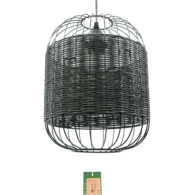 Paper rope with metal lampshade wholesale different types of lampshade