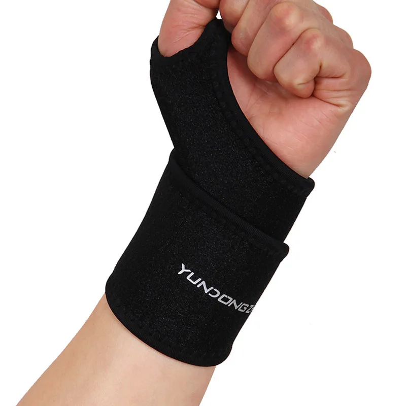 High Quality Thumb Loop Wrist Brace Belt Weight Lifting Wrist Straps