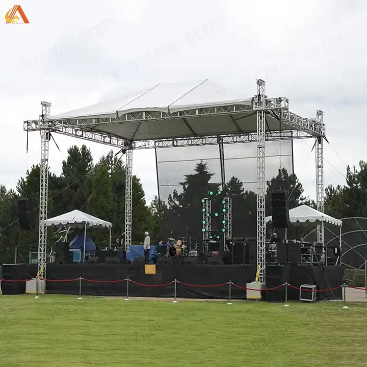 Customize Concert Truss Aluminum Frame Stage Truss podium concert