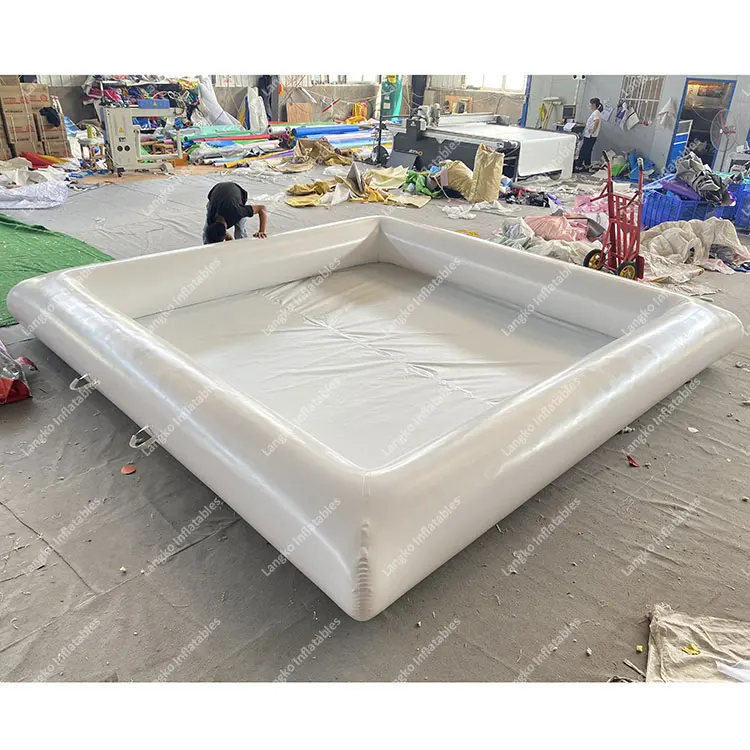 hot sale kids inflatable bumper car arena karting fence inflatable  white mini Bumper cars perimeter for sale