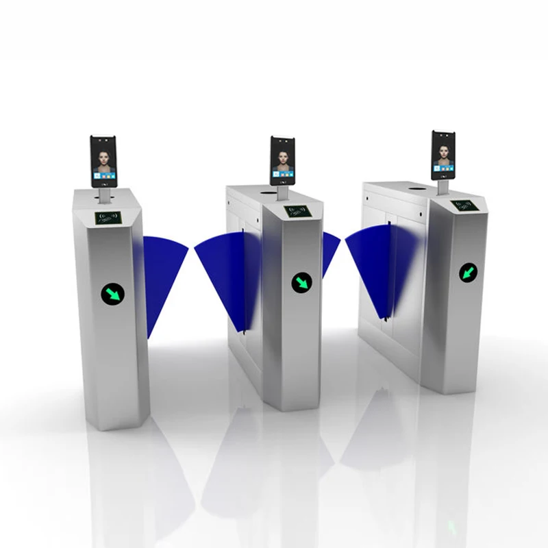 Security Access Control System Electronic Entrance Turnstile Gate Light Speed Swing Gates Turnstiles