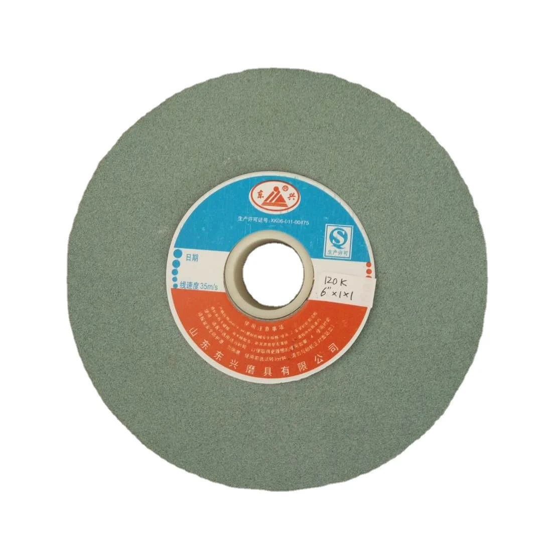 Factory direct sales grinding wheel machine grinding special GC resin 200*25*32 green silicon carbide grinding wheel