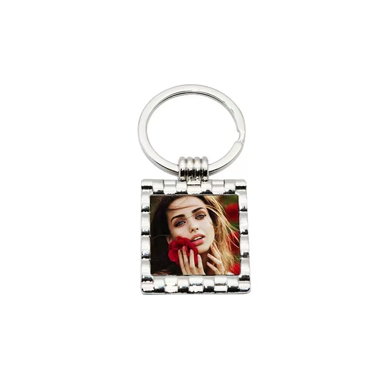 Yinsa SK017 Zinc alloy Sublimation Key Chain Bottle Opener Custom Logo Beer Metal Keyring Bottle Opener Keychain