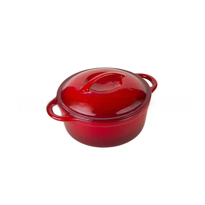 Cookercool Kitchen Cookware Enamel Food Dish Enamelled Cast Iron Casserole Cooking Pot With Lid