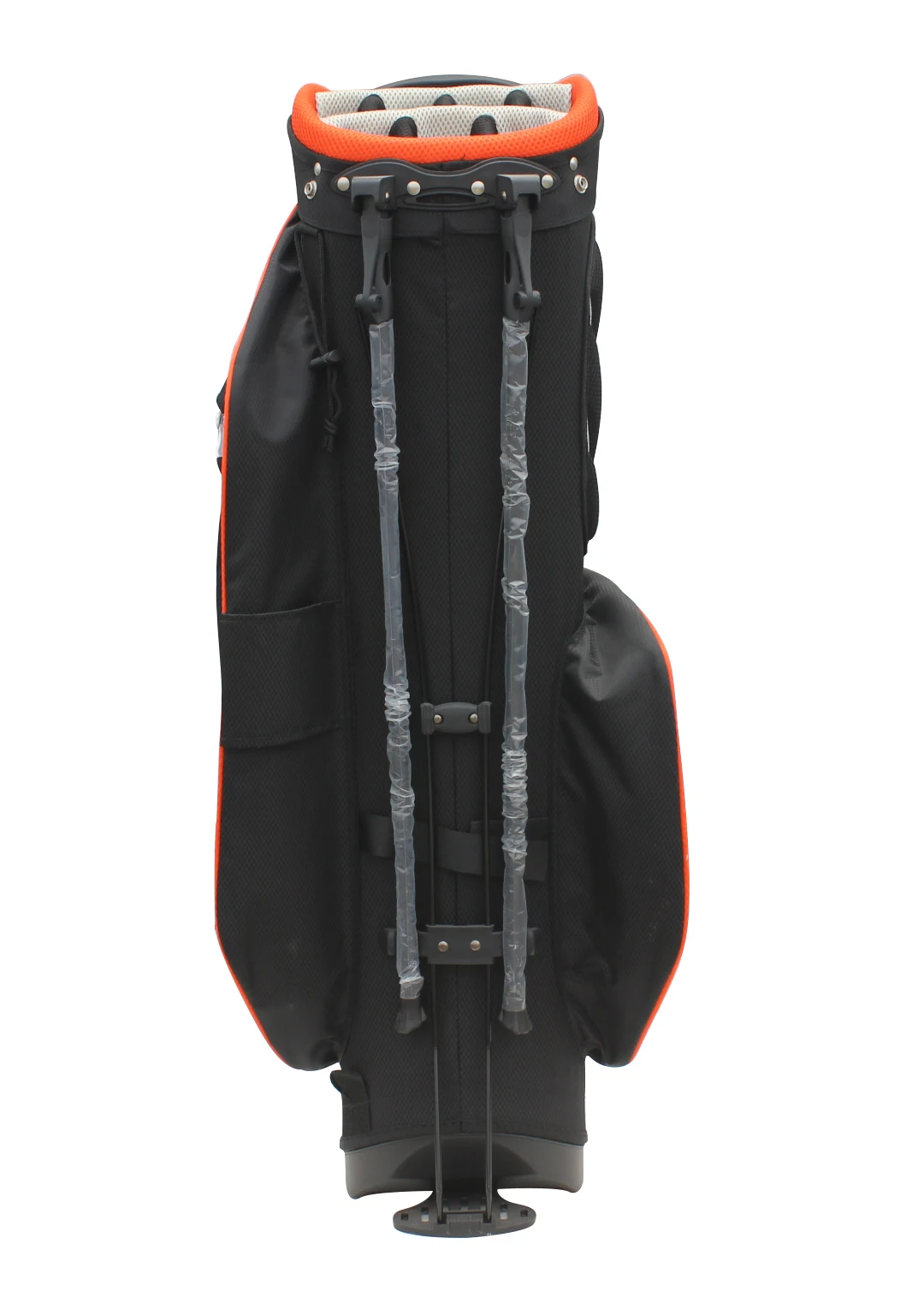 2022 latest style factory direct sales customized nylon golf ball bags for men golf pouch stand bag with 14 dividers