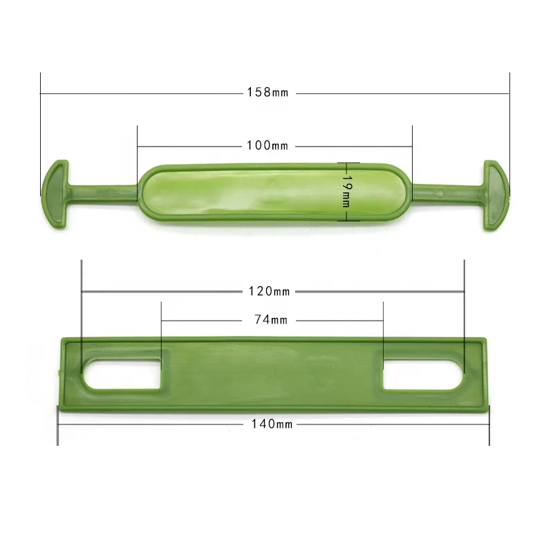 Factory Wholesale Cardboard Box Packing Buckle Easy installation Bag Case Paper Carton Plastic Carry Handle