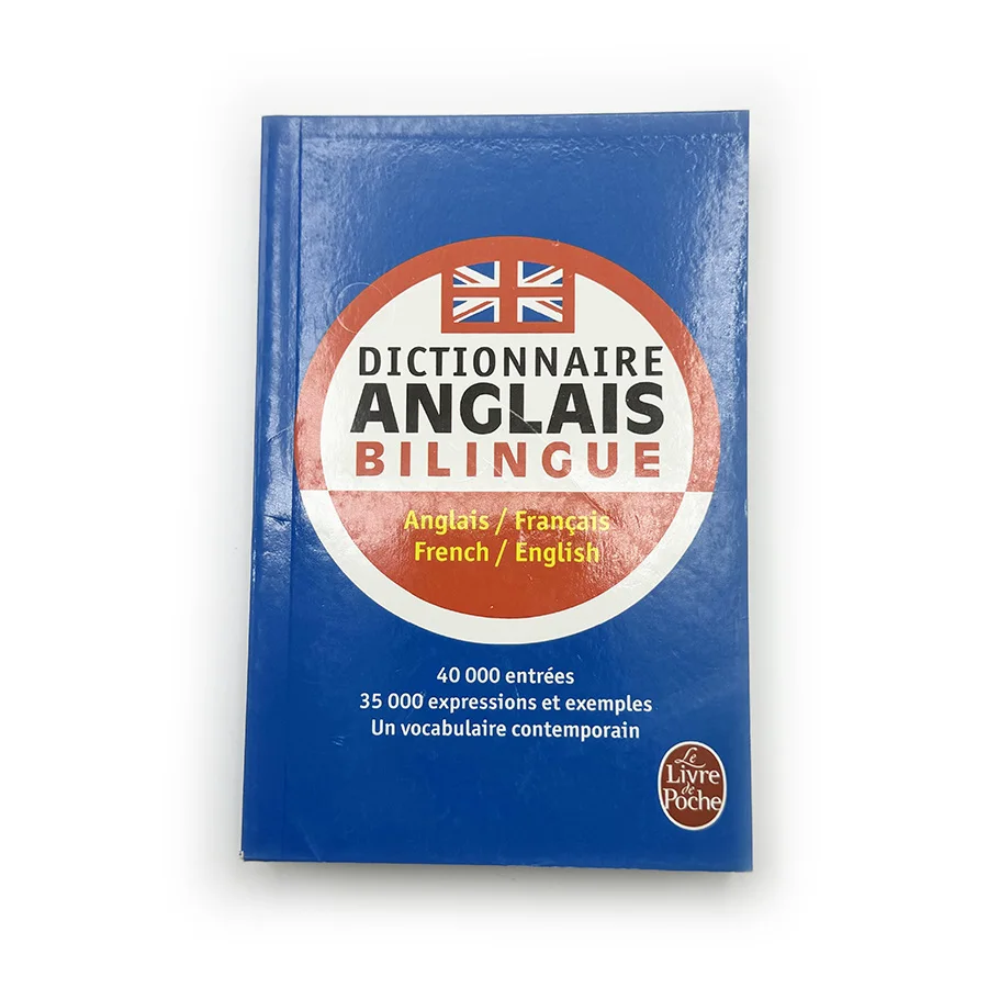 Cheap School Learning Books Softcover Africa Dictionary Custom Textbook French Dictionary