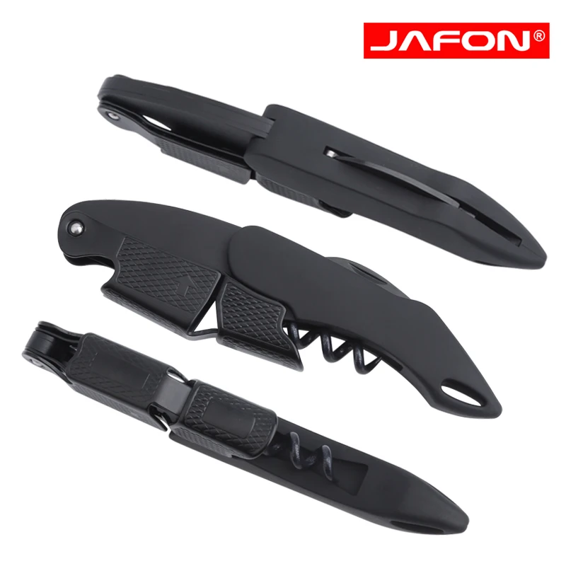 Wine Opener Custom Logo for Bar Kitchen Accessories Set Stainless Steel Wine Corkscrew