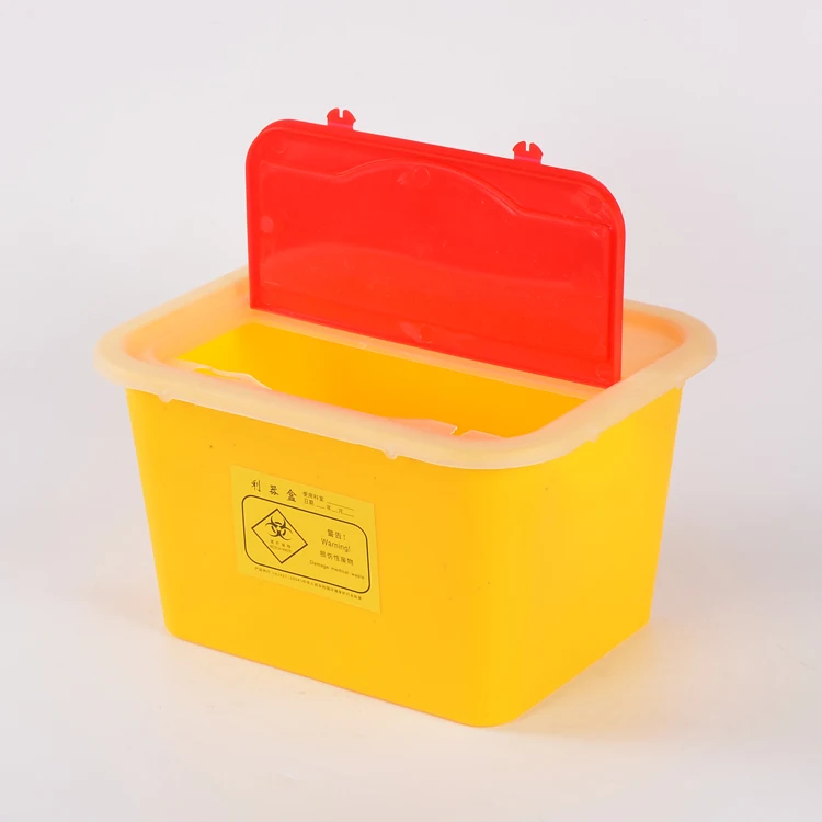 MM-SC5F Hospital Medical Waste Biohazard Needle Disposal Pocket Safe Sharp Container Box