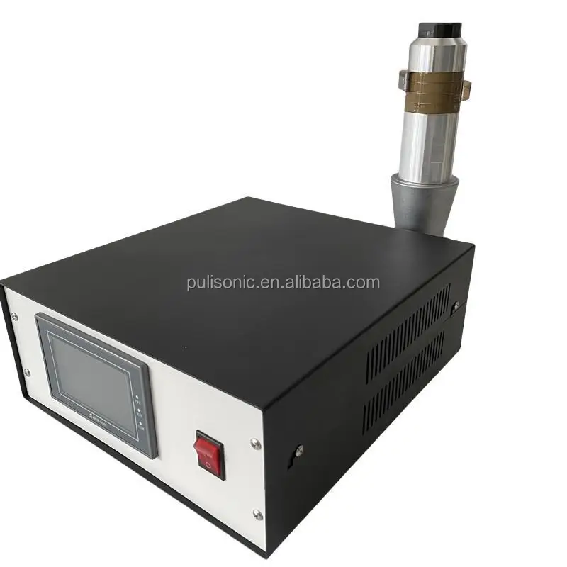 Amplitude Adjustable Ultrasonic Generator Piezoelectric Converter Sensor 15Khz For Ultrasonic Welding Machine