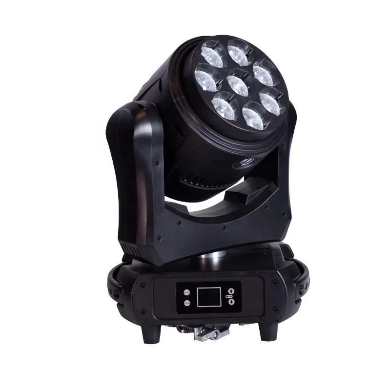 Mini Stage Light 8 Eyes 40W RGBW LED Stage Light Equipment Wash Beam Moving Head 4 in 1