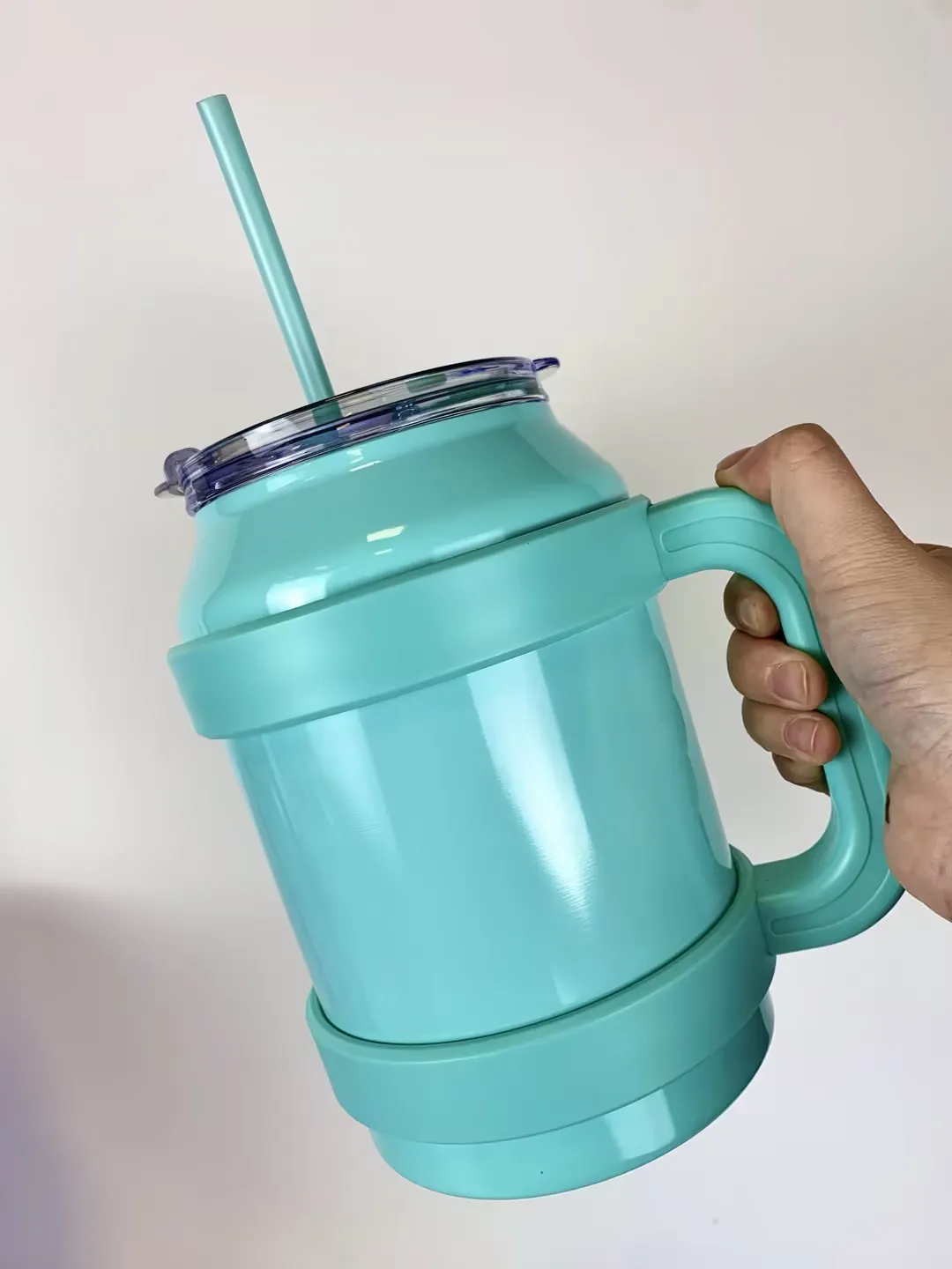 2023 50oz mug with handle  Adventure Quencher Travel mug pitchers with handle and lid big tumbler with customized logo